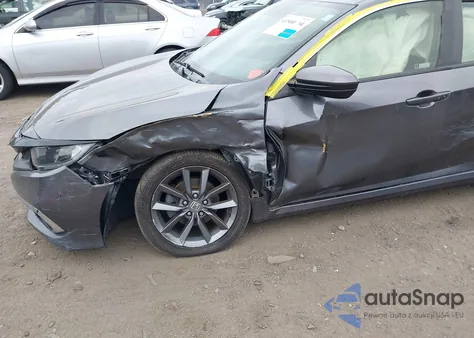 2019 Honda Civic Ex z USA, uszkodzony, nr VIN JHMFC1F35KX007849